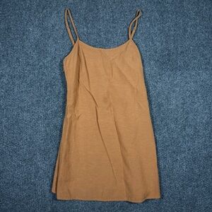 Rhythm Tan Mini Dress